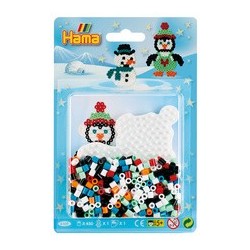 Hama perles à repasser midi "pingouin", sous blister