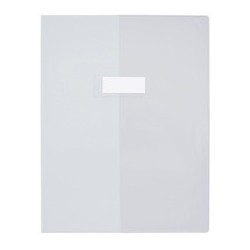Elba protège-cahier cristal luxe 240 x 320 mm, incolore