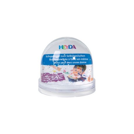 Heyda boule à neige personnalisable, (l)90 x (h)85 mm