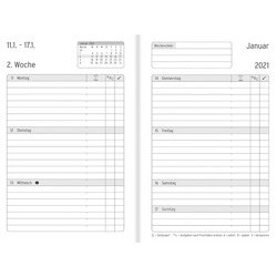 Chronoplan taschenkalender business edition 2022, mini