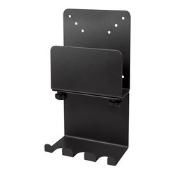 Logilink support pour mini pc, avec gestion des câbles, noir