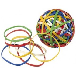 Läufer bracelets élastiques rondella rubberball en sachet -