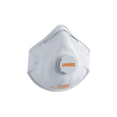 Uvex masque coque respiratoire silv-air classic 2210, ffp2 (LOT DE 15)