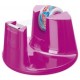 Tesa dévidoir de bureau easy cut compact, équipé, rose foncé