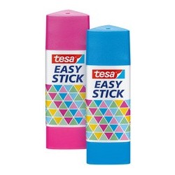Tesa ecologo bâton de colle easy stick, 2 x 12 g, assorti