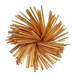 Papstar pailles en paille "pure", 230 mm, naturel