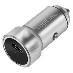 Logilink chargeur allume-cigare usb, 1 port, argent