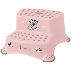 Keeeper kids marchepied "igor minnie", 2 marches,rose pastel