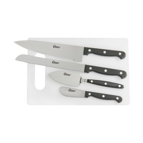 Clauss ensemble de couteaux avec planche à découper,5 pièces