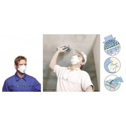 3m masque de protection respiratoire 9332 - confort,