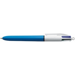 Bic stylo à bille rétractable 4colours, tracé: 0,32 mm