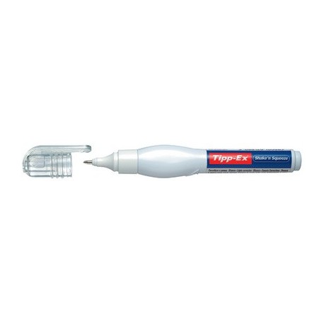 Tipp-ex correcteur shake'n squeeze, blanc, 8 ml, zone de