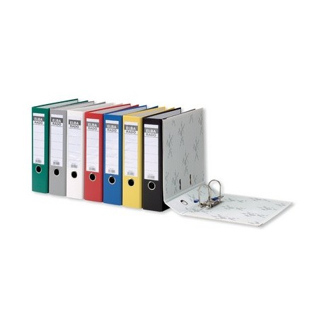 Elba classeur rado brillant, largeur de dos: 80 mm, vert
