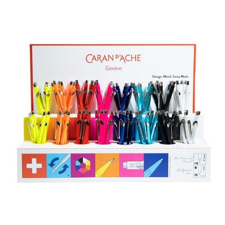 Caran d'ache instruments d'écriture 849 + 844 family