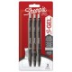 Sharpie stylo encre gel s-gel, 0,7 mm, assorti, blister de 3