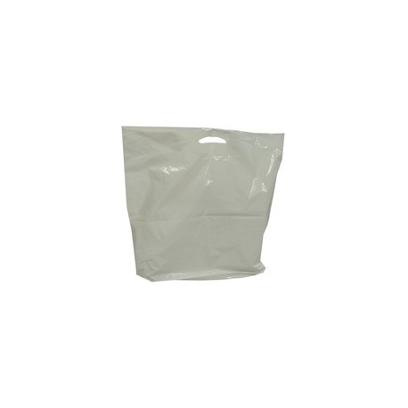 Happel sac cabas en ldpe, (l)550 x (p)50 x (h)600 mm, blanc