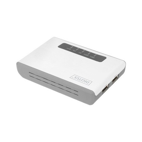 Digitus serveur réseau multifonctions sans fil 2 ports usb