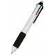 Wedo stylo à bille à quatre couleurs, effaçable, blanc