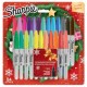 Sharpie marqueur permanent fine, blister de 24 x-mas