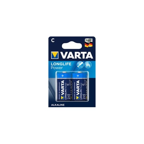Varta pile alcaline "longlife power", baby (c/lr14)