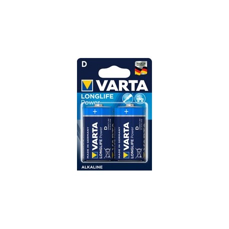 Varta pile alcaline "longlife power", mono (d/lr20)