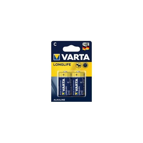 Varta pile alcaline "longlife", baby (c/lr14)