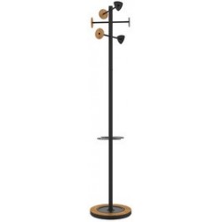Unilux porte-manteau bora bamboo, blanc-bambou