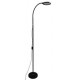 Unilux lampadaire/lampe de bureau à led flexled, noir