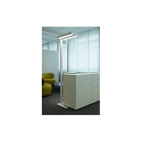 Maul lampadaire à led mauljuvis, dimmable, socle, argent