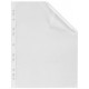Elba pochette perforée premium, format a4, pvc, 0.08 mm,