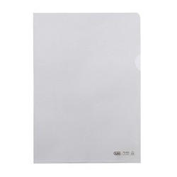 Elba pochettes transparente premium, format a4, pvc, 0,14 mm