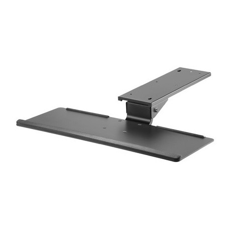 Digitus support de clavier pour montage sous table, noir