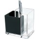 Wedo pot multifonctions "acrylique exclusif",2 compartiments