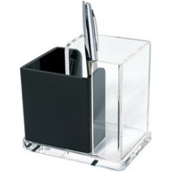 Wedo pot multifonctions "acrylique exclusif",2 compartiments