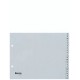 Hetzel intercalaire alphabétique plastique, a-z, a4 mi-haut,