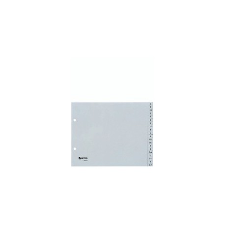 Hetzel intercalaire alphabétique plastique, a-z, a4 mi-haut,