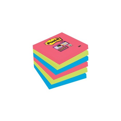 Post-it bloc-note super sticky notes, 76 x 76 mm
