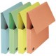 Oxford pochette document à soufflet, a4, assorti pastel (LOT DE 10)