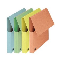 Oxford pochette document à soufflet, a4, assorti pastel (LOT DE 10)