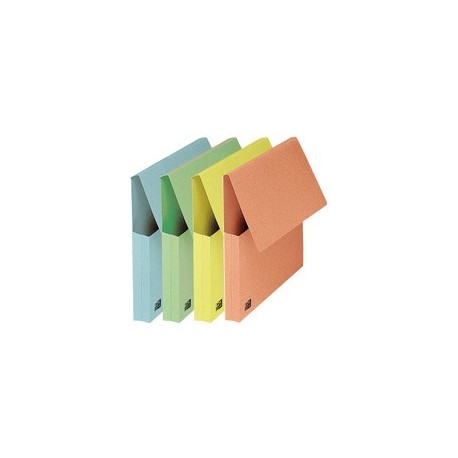 Oxford pochette document à soufflet, a4, assorti pastel (LOT DE 10)