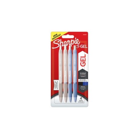 Sharpie stylo encre gel s-gel fashion, 0,7 mm, assorti