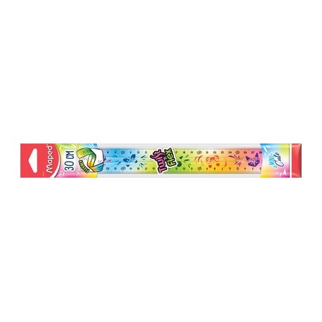 Maped règle plate twist'n flex mini cute, 300 mm