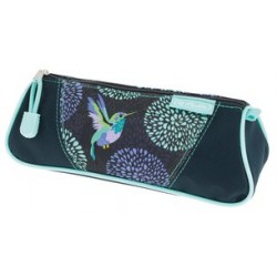 Herlitz trousse triangulaire "bloomy birds"