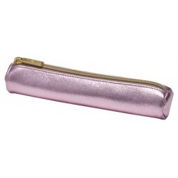 Herlitz trousse ronde "mini metallic", turquoise