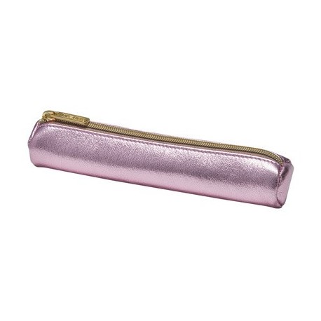 Herlitz trousse ronde "mini metallic", turquoise