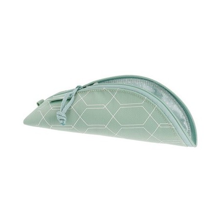 Herlitz trousse ronde cocoon geometric mint