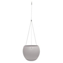 Poétic pot de fleurs suspendu lune, rond, kaki