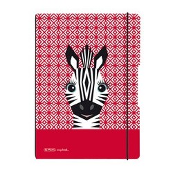 Herlitz carnet my.book flex "cute animals zebra", a6