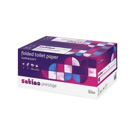 Satino by wepa papier hygiénique feuilles individuelles