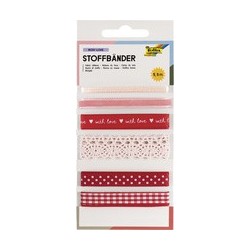 Folia ruban en tissu set flower fields,longueur totale: 5,5m